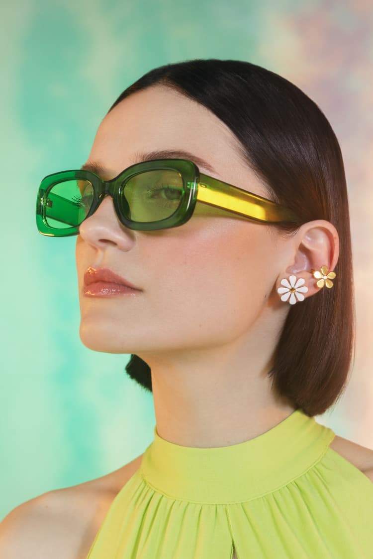 Set Orecchino e Ear Cuff Daisy