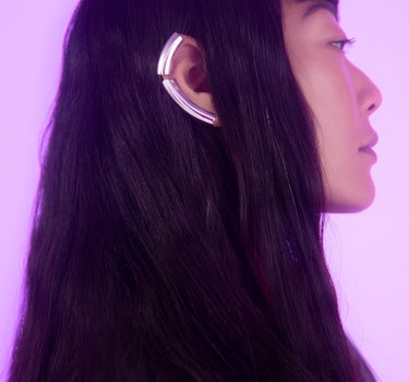 Orecchino ear climber completo in argento