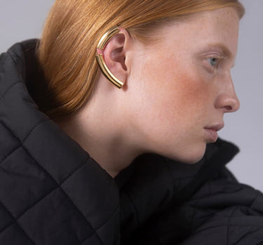Orecchino ear climber in oro per l’intero orecchio