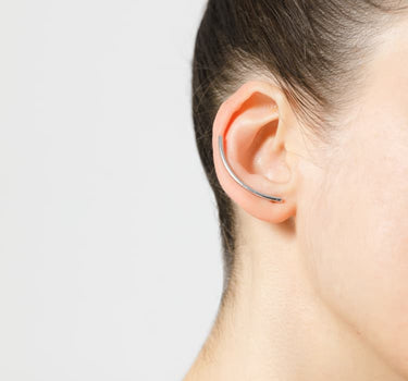 Orecchino ear climber in argento