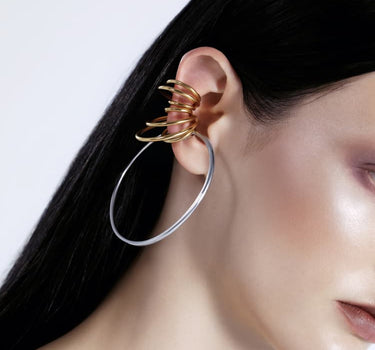 Set di ear cuff a spirale