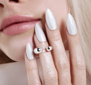 Anello Torque Asimmetrico - Argento