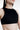 Top Halter in Cotone - Nero