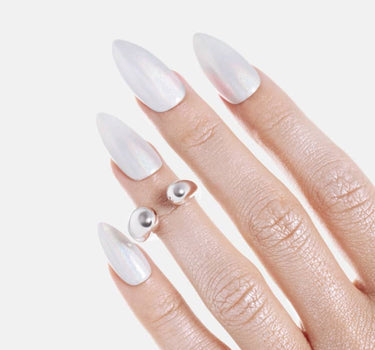 Anello Torque Asimmetrico - Argento