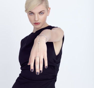 Bracciale a catena in argento