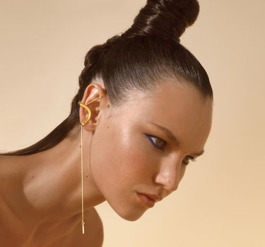 Ear cuff unico in oro