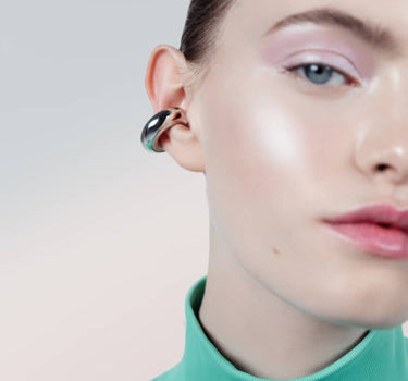 Ear cuff spesso in argento