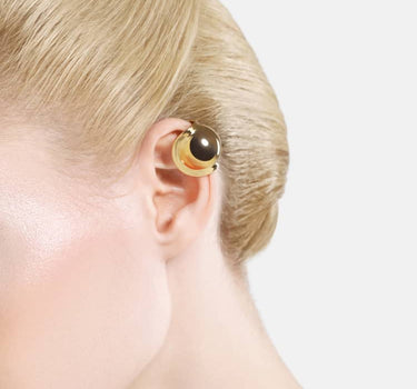 Ear cuff con sfera Casa Batlló in oro