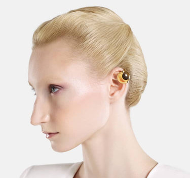Ear cuff con sfera Casa Batlló in oro