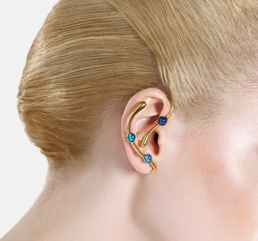 Ear cuff completo Casa Batlló in oro