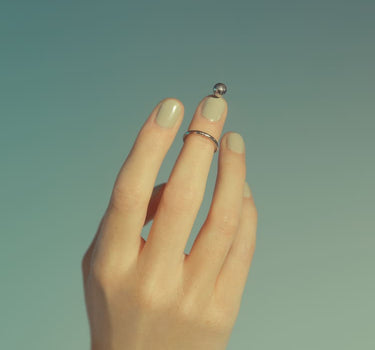 Anello Chiodo in Argento