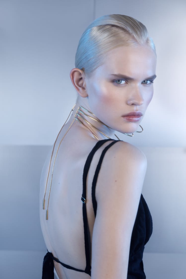 Collana girocollo in oro