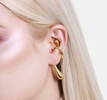 Ear Cuff Goccia Avvolgente - Oro