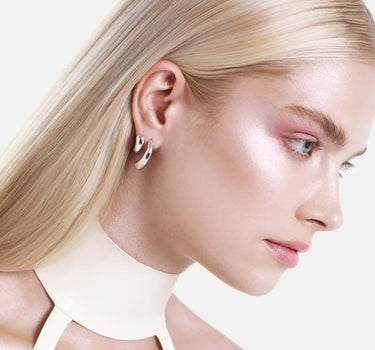 Orecchini Goccia Fluida - Argento