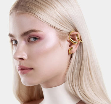Ear Cuff completo Gocce - Oro