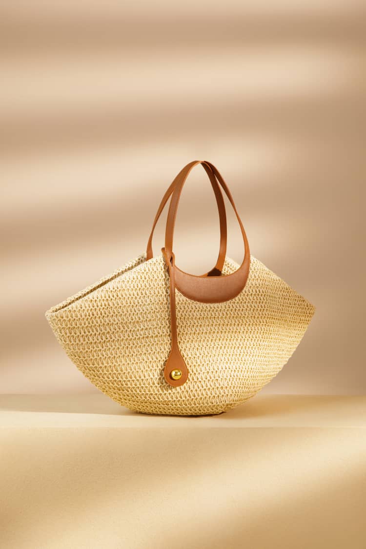 borsa da spiaggia intrecciata
