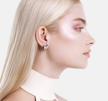 Orecchini Goccia Avvolgente - Argento