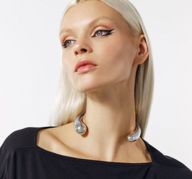 Collana torque in argento