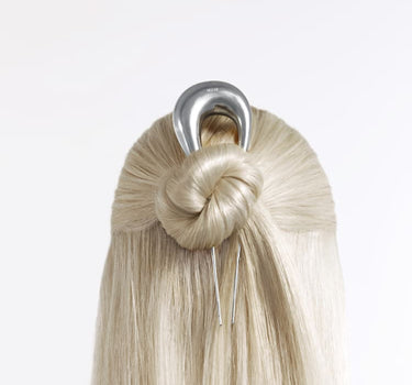 Fermaglio per capelli a goccia d’acqua in argento sterling