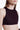Top Halter in Cotone - Bordeaux