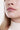 Finto piercing labbra Goccia - Argento