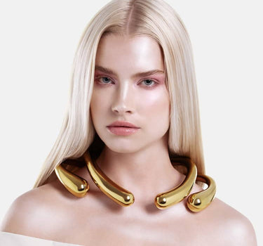 Collana Gocce Grande - Oro