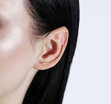 Ear climber semplice in oro