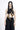 Top Halter in Cotone - Nero