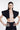 Gilet corto con spalle strutturate - Nero