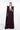 Mantella con spalle scultoree - Bordeaux