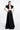 Gilet Corto con Spalle Strutturate - Nero