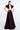 Gilet corto con spalle strutturate - Bordeaux