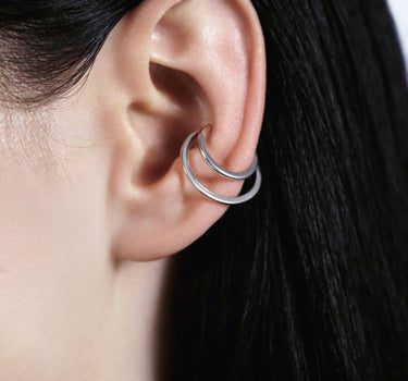 Ear Cuff Luna d’Argento