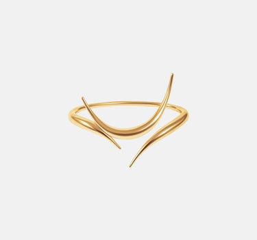 Bracciale d’oro con borchie