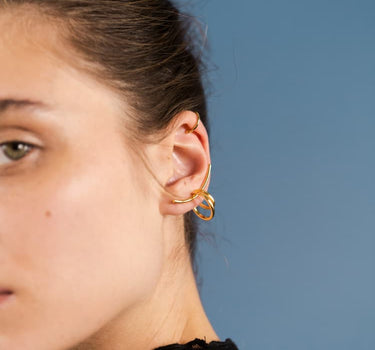 Set dorato di ear cuff