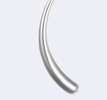 Ear climber a goccia in argento