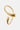 Ear Cuff Due Gocce - Oro da uomo