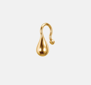 Finto piercing labbra Goccia - Oro