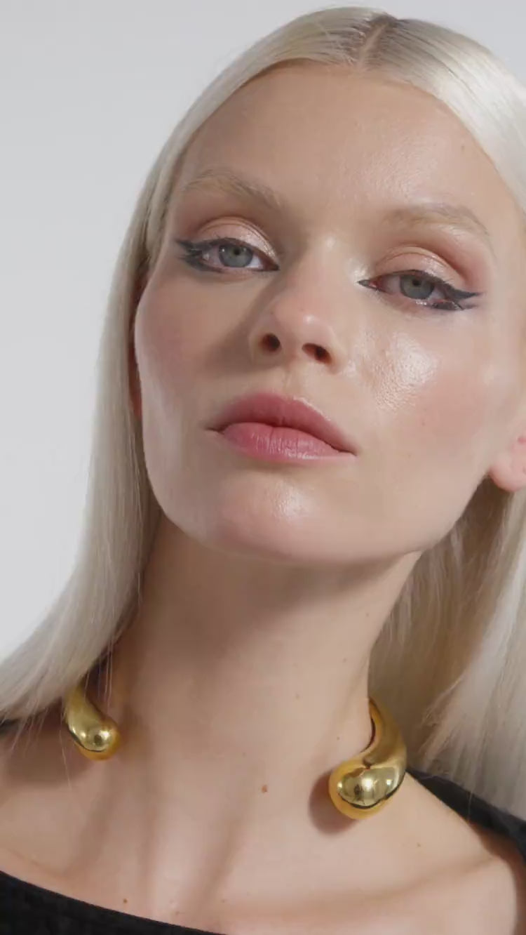 Collana torque in oro