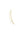 Orecchino ear climber in oro
