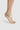 Gold anklet with flowers