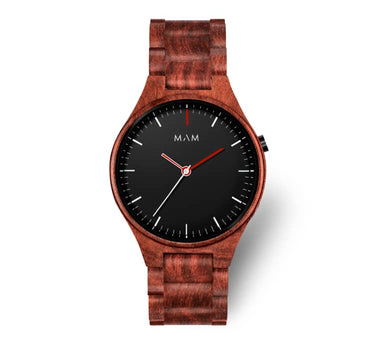 Orologio in legno VOLCANO 697